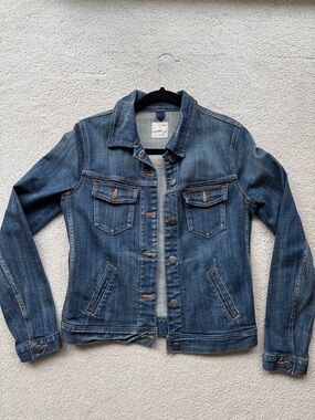 J. Crew Women's Dark Wash Denim Jacket